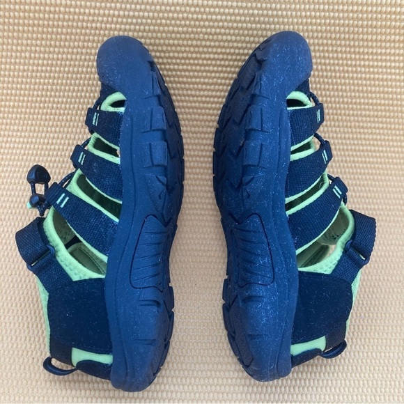 Keen Newport H2 Black & Lime Green Sport Sandals. Boys Size 4 - Picture 5 of 8
